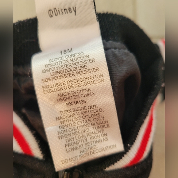 Mickey Mouse Jacket!❤️ Size 18 Months. - Picture 5 of 6